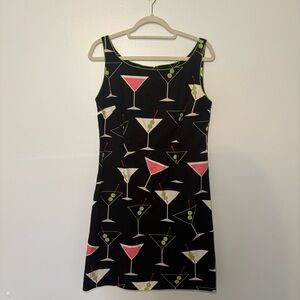 Becky and Max Martini Printed Summer Mini Dress Size 12
